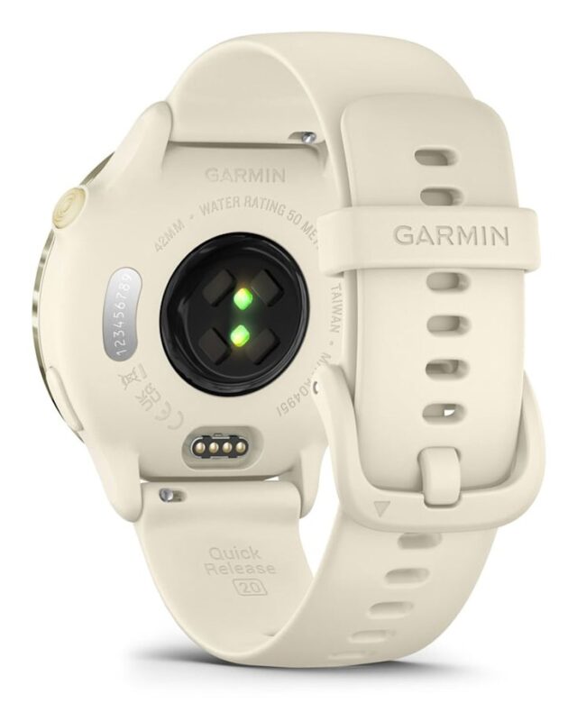 Garmin vívoactive 6 3.05 cm (1.2 ) AMOLED 42 mm Digital 390 x 390 pixels Touchscreen White Wi-Fi GPS (satellite) - imagine 6