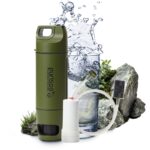 EXTRALINK PURISOO+ BUTELKA Z SYSTEMEM FILTRUJĄCYM Z POMPKĄ 400ML