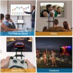 Techly ICA-TR16T signage display mount 177.8 cm (70 ) Black - imagine 7