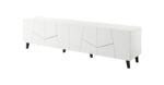RTV cabinet ETNA 200x42x52 white matt - imagine 2