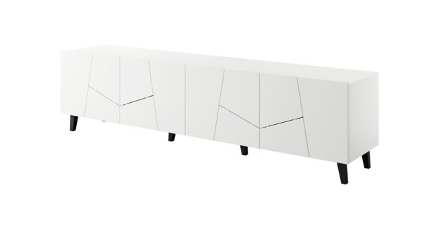 RTV cabinet ETNA 200x42x52 white matt - imagine 2
