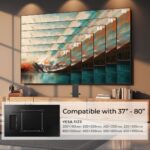 Maclean MC-866T Smart Motorized Electric TV Lift TUYA Mobile App Floor Mount Bracket Alexa Google Home 37''-80'' 60kg Cabinet VESA (EU plug) - imagine 9