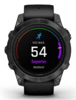 Garmin epix Pro (Gen 2) 3.3 cm (1.3 ) AMOLED 47 mm Digital 416 x 416 pixels Touchscreen Grey Wi-Fi GPS (satellite) - imagine 2