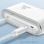 USAMS Adapter HUB 4xUSB 2.0biały/white SJ238FX01 (US-SJ238) - imagine 2