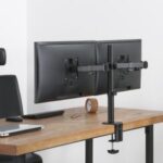 Maclean MC-884 monitor mount / stand 81.3 cm (32 ) Black Desk - imagine 5
