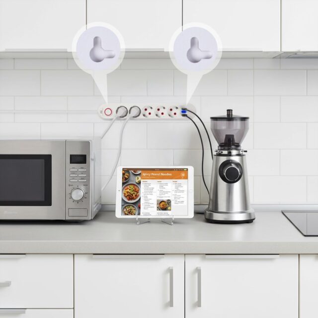 MACLEAN POWER STRIP  5 SOCKET EXTENSION MCE395 W - imagine 12