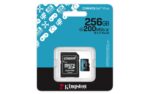 Kingston Technology 256GB microSDXC Canvas Go Plus Gen4 200MB/s A2 U3 V30 Card + Adapter - imagine 5