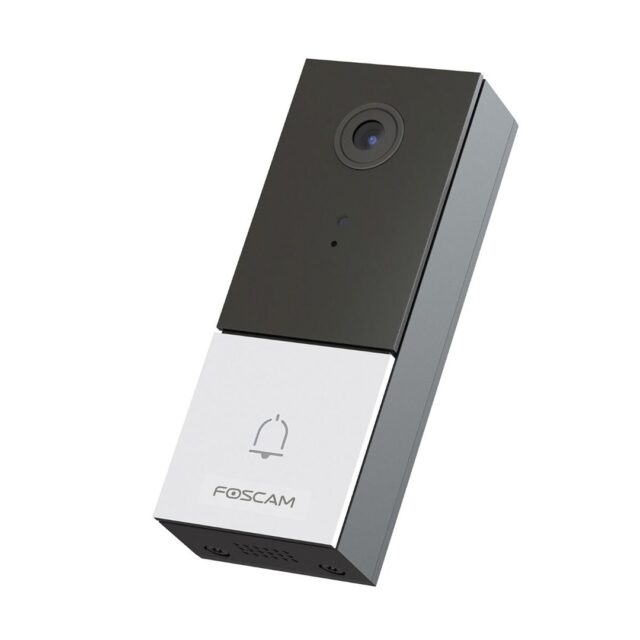 Foscam VD1 video intercom system 4 MP Black  Silver - imagine 6