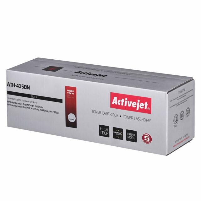 Activejet ATH-415BNX Toner (replacement HP 415X HP415X W2030X; Supreme; 7500 pages; black) - imagine 3