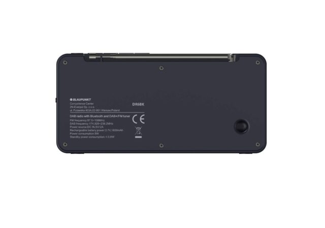 Radio przenośne BLAUPUNKT DAB DR6BK  czarny - imagine 4
