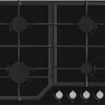 Gorenje GT641KB hob Black Built-in 60 cm Gas 4 zone(s)