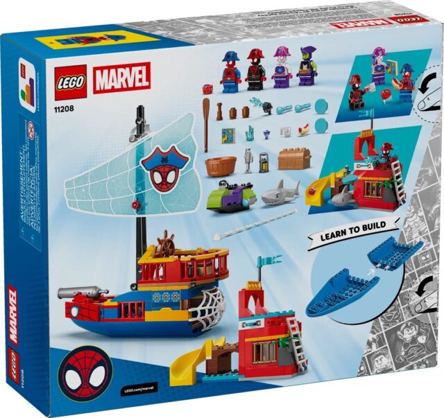 LEGO MARVEL 11208 Team Spidey Pirate Ship - imagine 2