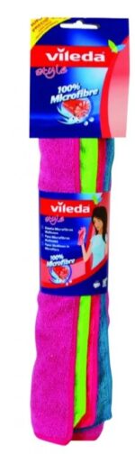 Cleaning Cloth Vileda Microfibre Cloth Colors Extra Large 4 pcs - imagine 8