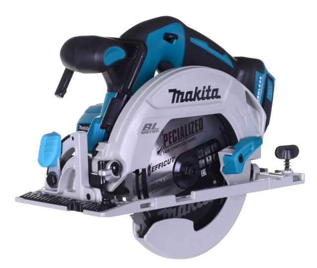 Makita DHS680Z portable circular saw turquoise 5000 RPM 18 V - imagine 2