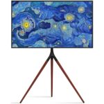 Techly ICA-TR18SAM TV mount 165.1 cm (65 ) Walnut