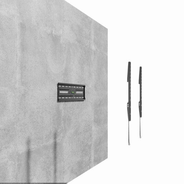 Gembird WM-75F-02 TV wall mount (fixed)  32”-75”  black - imagine 6