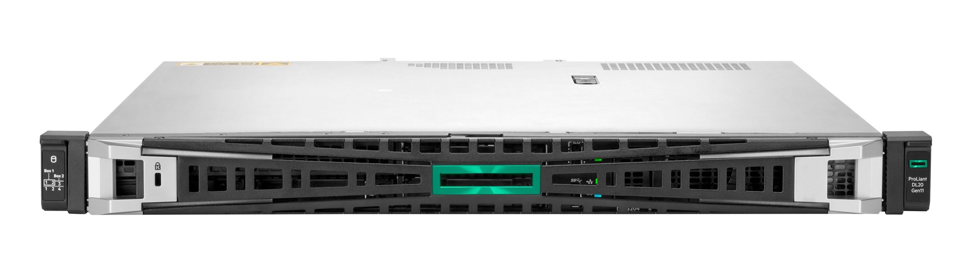 cps-792905ba5df938ef6058c0575d1fe78a-2026-01-15-18-15-06 HPE ProLiant DL20 Gen11 E-2434 3.4GHz 4c 1P 32GB-U 4SFF 2x480GB SATA SSD 800W PS EU Server - imagine 1