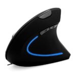 MEDIA-TECH VERTIC MT1122 Wired vertical mouse 6400 DPI Black - imagine 5