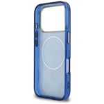 Case Guess IML Peony Dot MagSafe for  iPhone 17 Pro blue - imagine 7