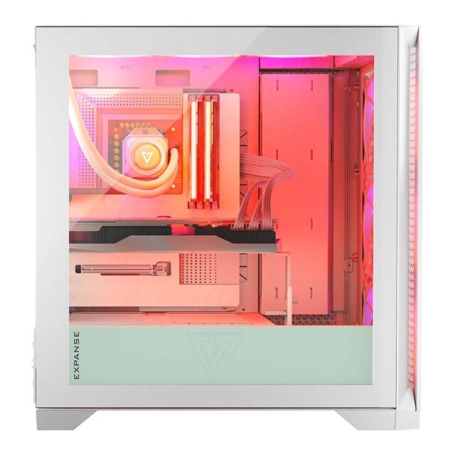 MODECOM Case VOLCANO EXPANSE T APEX ARGB MIDI White - imagine 13