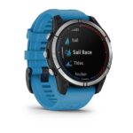 Garmin quatix 7 3.3 cm (1.3 ) MIP 47 mm Digital 260 x 260 pixels Touchscreen Blue Wi-Fi GPS (satellite) - imagine 3