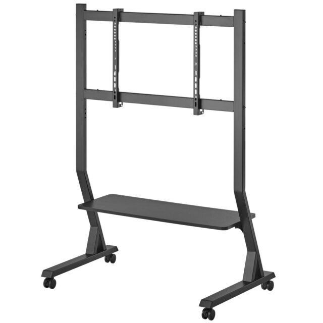 Techly Floor Stand with Shelf for 45-90  LCD/LED/Plasma TV - imagine 5
