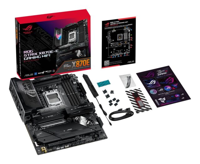 ASUS ROG STRIX X870E-E GAMING WIFI AMD X870E Socket AM5 ATX - imagine 12