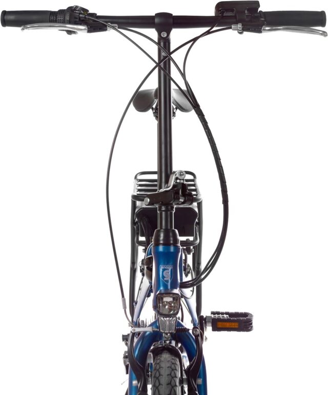 Snapp City-E folding electric bicycle  blue - imagine 15