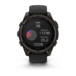 Garmin fenix 8 3.3 cm (1.3 ) 51 mm Digital 260 x 260 pixels Touchscreen Titanium Wi-Fi GPS (satellite) - imagine 9