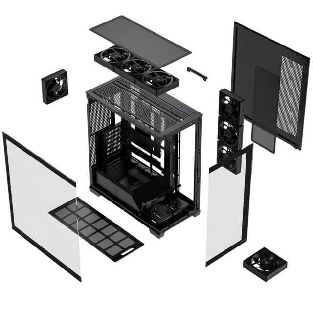 MODECOM VOLCANO STELLAR PLUS ARGB MIDI 8F BLACK - imagine 11