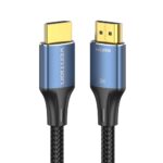 Vention Cotton Braided HDMI-A Male to Male HD Cable 8K 3M Blue Aluminum Alloy Type - imagine 3