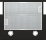 Gorenje TH62E4BG Semi built-in (pull out) Black 450 m3/h - imagine 4