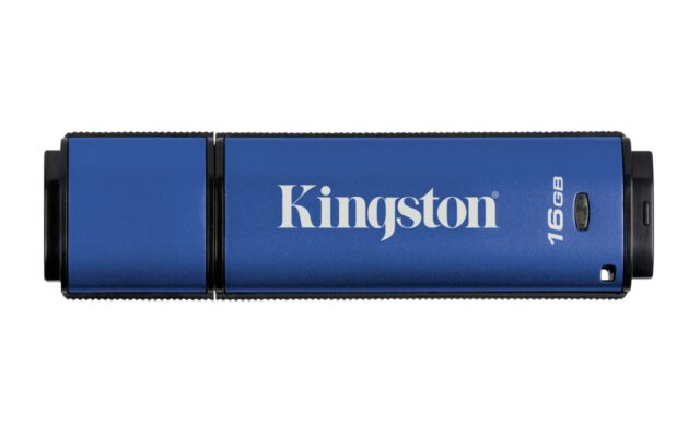 Kingston Technology DataTraveler Vault Privacy 3.0 16GB USB flash drive USB Type-A 3.2 Gen 1 (3.1 Gen 1) Blue - imagine 2