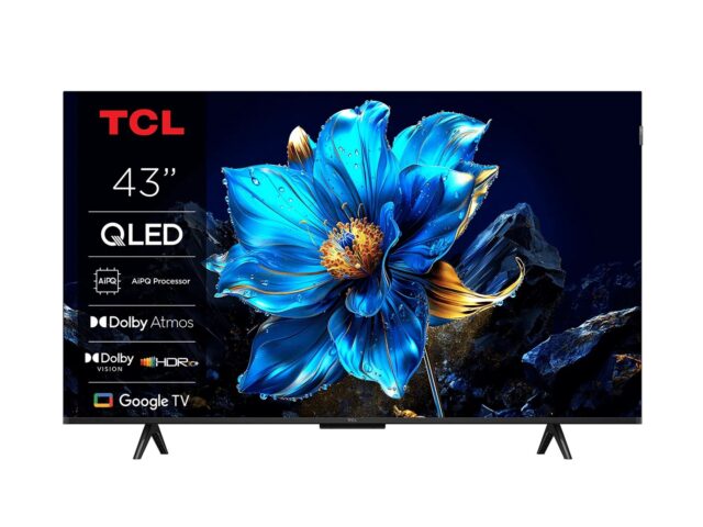 TCL T69C 43T69C TV 109.2 cm (43 ) 4K Ultra HD Smart TV Wi-Fi Metallic 350 cd/m2 - imagine 2