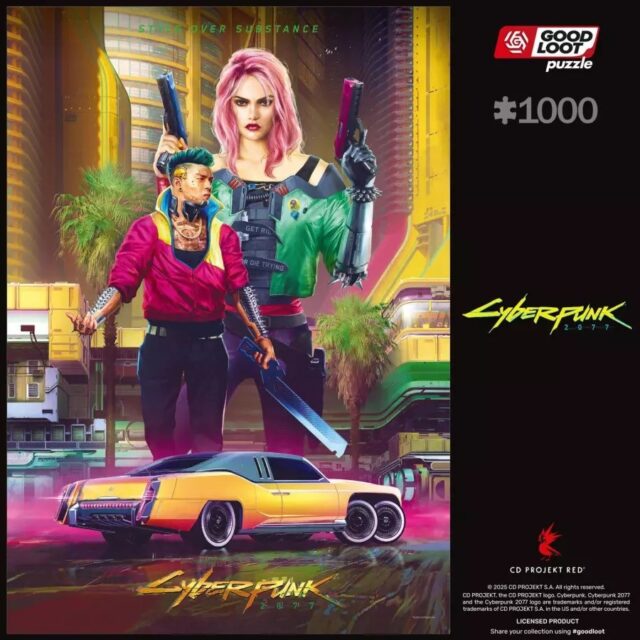 Puzzle Good Loot Gaming - Cyberpunk 2077: Kitsch Style 1000 pc(s) - imagine 4