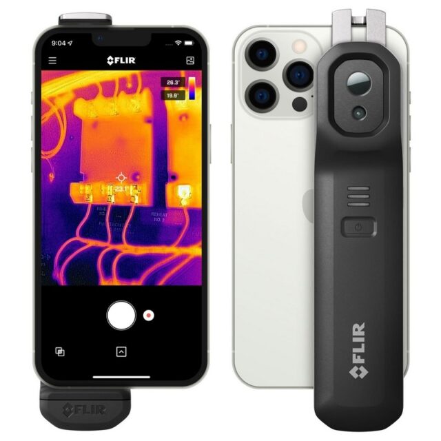 FLIR FPEDGE thermal imaging camera 19200 MP Black 160 x 120 pixels - imagine 3