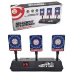 EXTRALINK TOYS TARCZA ELEKTRYCZNA DO STRZELANIA Z DŹWIĘKIEM STRZELNICA DLA DZIECI