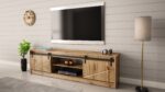 RTV GRANERO cabinet 200x56.7x35 oak wotan - imagine 5