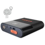 Jump Starter 4smarts PitStop+ 8800mAh Powerbank with compressor and flashlight black