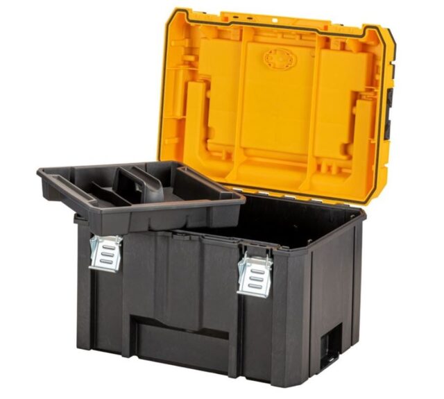 DeWALT DWST83343-1 small parts/tool box TSTAK 2.0 Black - imagine 2