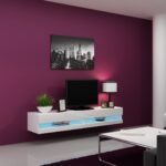 Cama TV stand VIGO NEW 30/180/40 white/white gloss
