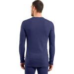 Odlo BL TOP crew neck l/s MERINO 260 long-sleeved thermal underwear  size L  blue - imagine 2