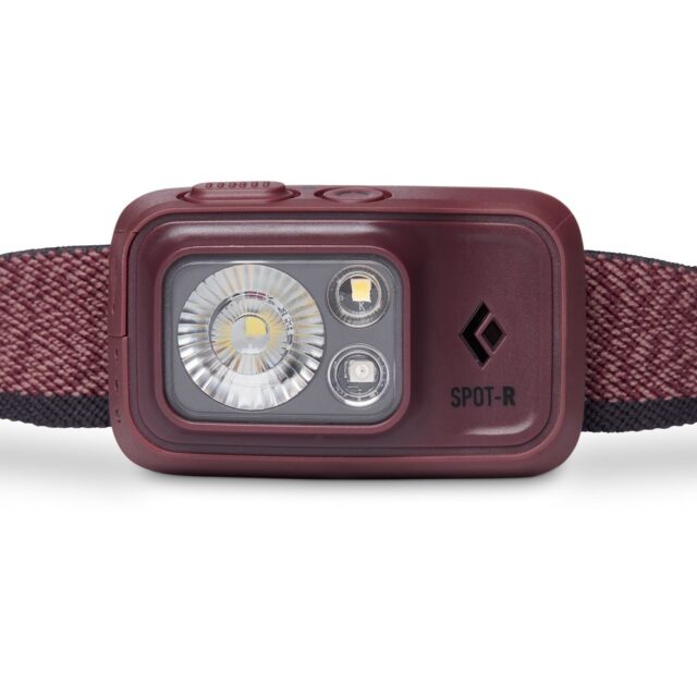Black Diamond Spot 400-R Bordeaux Headband flashlight - imagine 5
