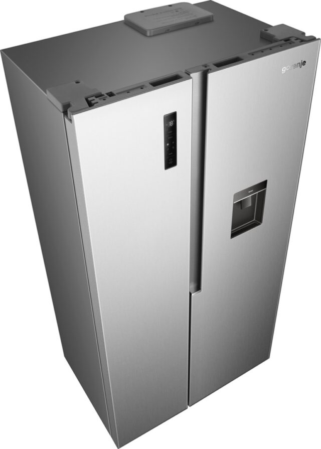 Gorenje NRS917E41XWD side-by-side refrigerator Freestanding 541 L E Stainless steel - imagine 6