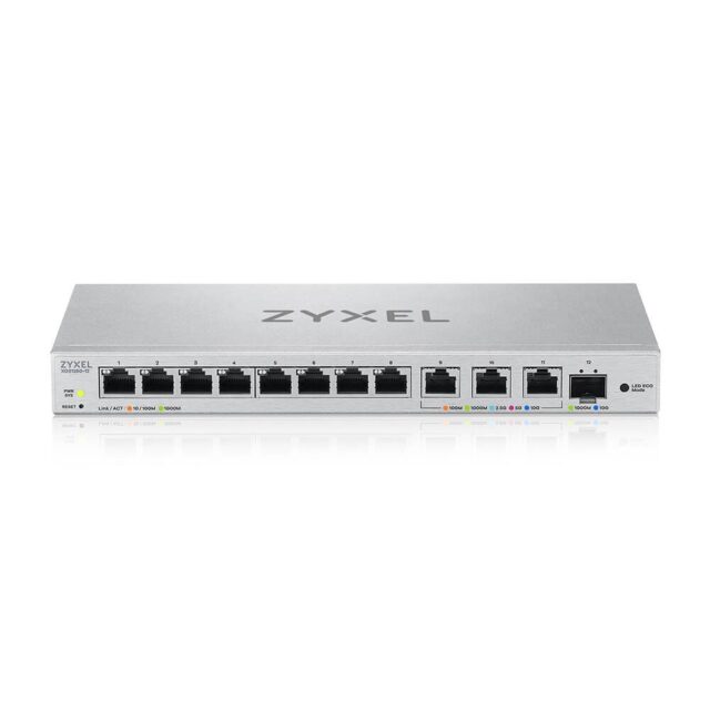 Zyxel XGS1250-12 Managed L2 10G Ethernet (100/1000/10000) Grey - imagine 4