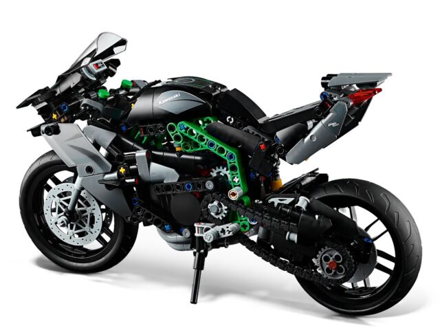 LEGO TECHNIC 42170 Kawasaki Ninja H2R - imagine 4