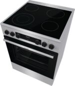 Gorenje GECS6C70XC cooker Freestanding cooker Electric Coil hob Stainless steel A - imagine 5