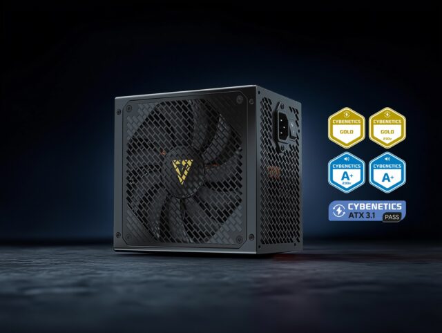 MODECOM Power Supply VOLCANO HEX GOLD 750W ATX3.1 - imagine 9