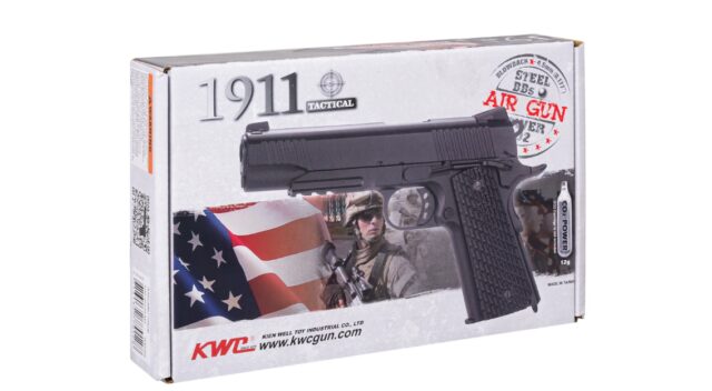 Air rifle Air rifle Ranger M1911 BB KWC Kal. 4 5 BBS Blow Back  17 Strz. Full Metal Co2 - imagine 6