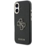 Case Guess FW Resin Logo for iPhone 17 black - imagine 2